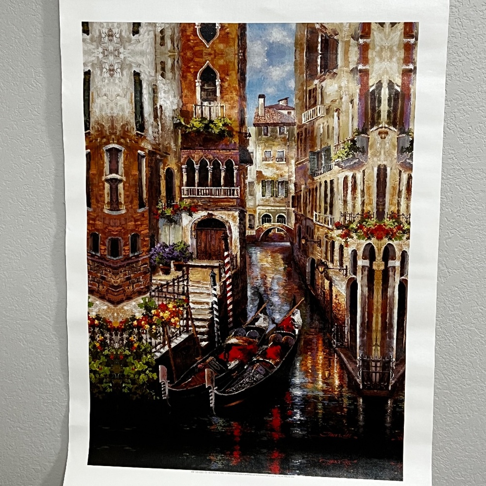 James Lee Italian Love Story on Canvas